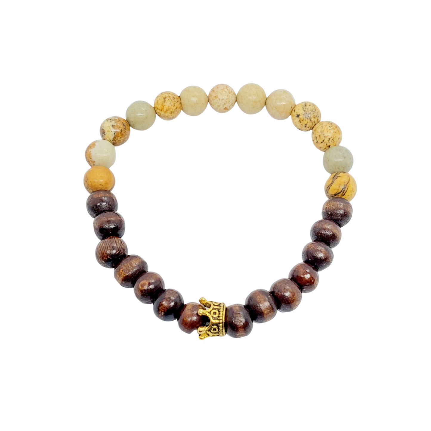Crown Elastic Stretch Bracelet