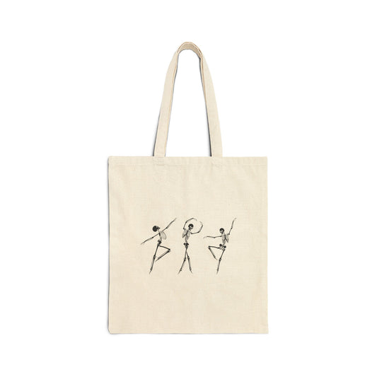 Dancing Skeletons Tote Bag