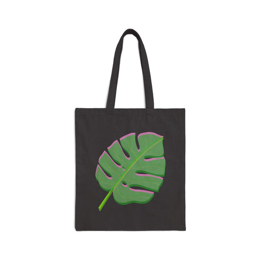 Monstera Leaf Tote Bag