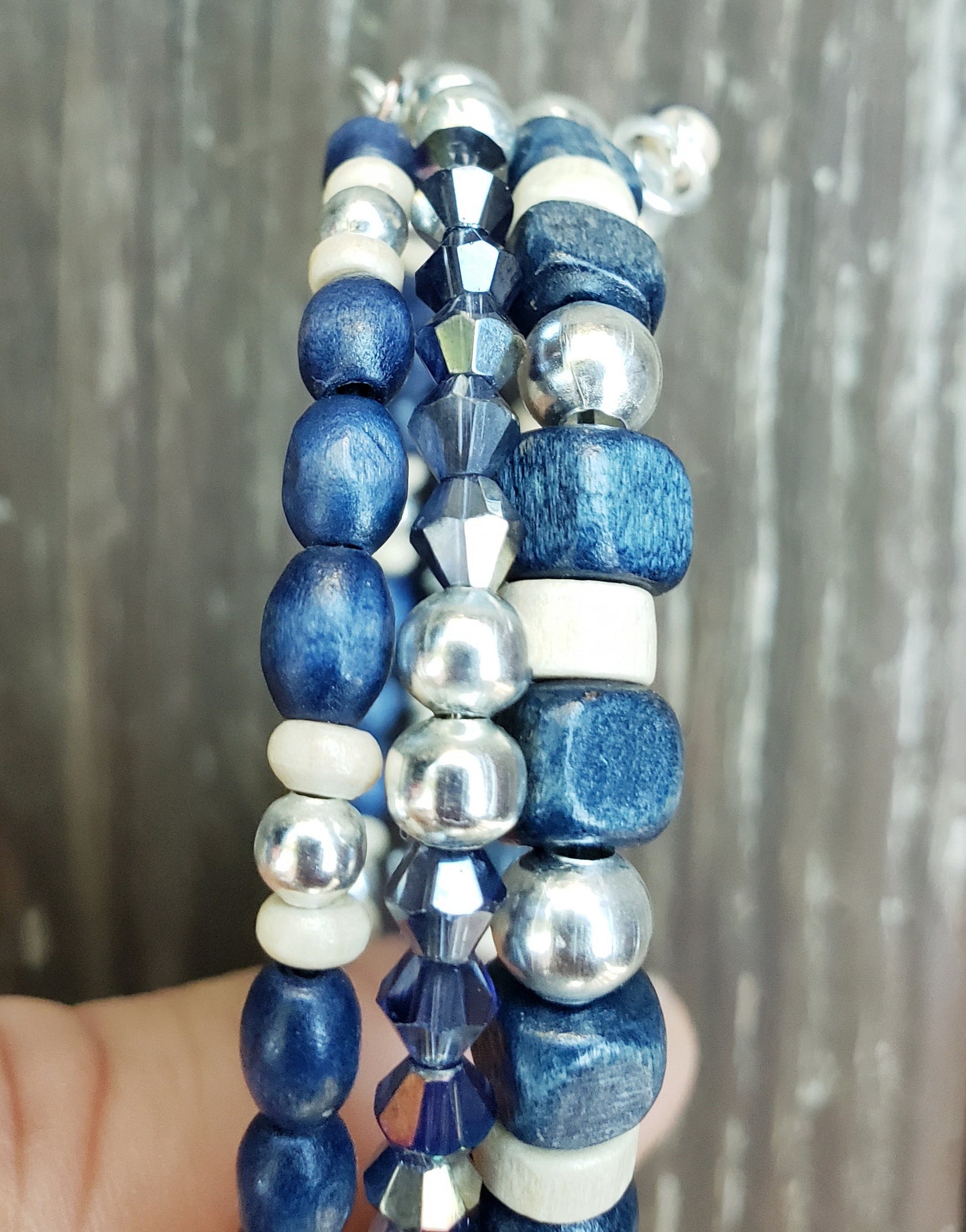 Sapphire Wrap Around Bracelet