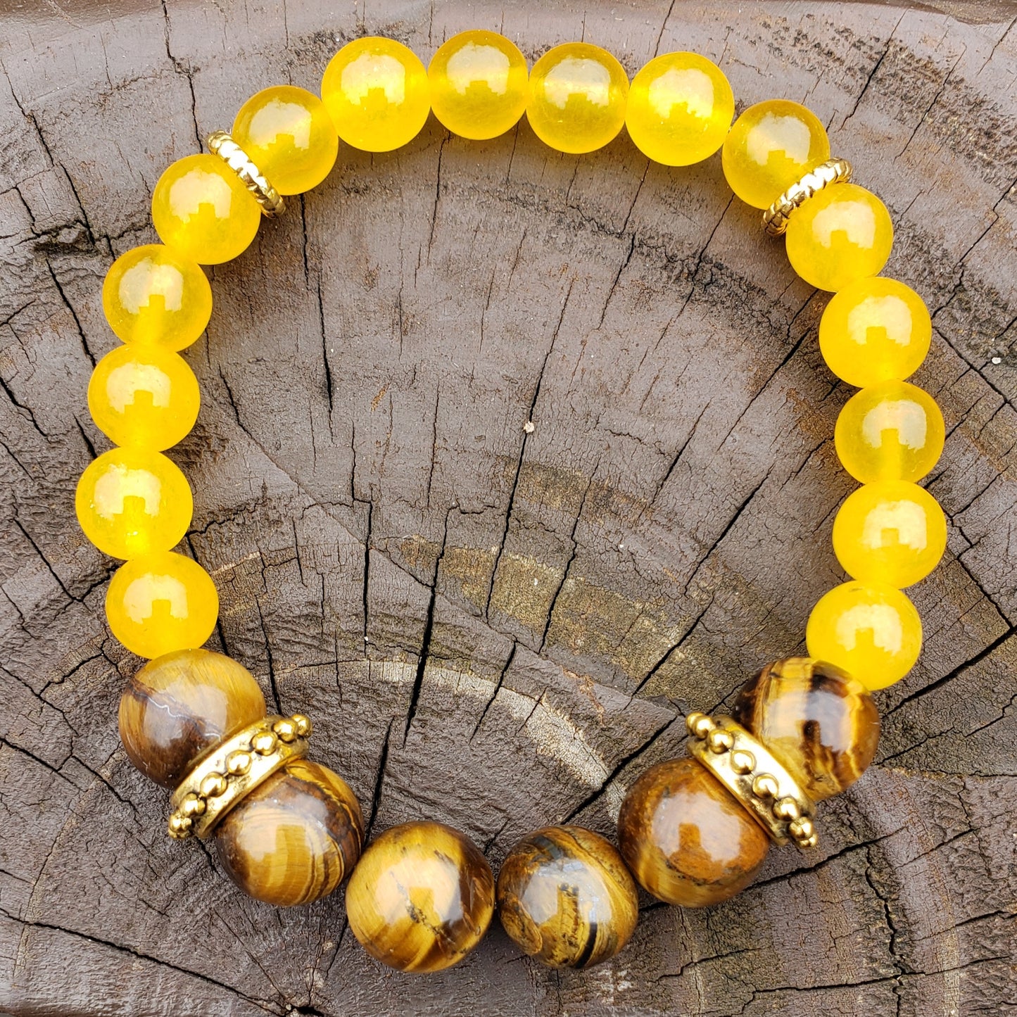 Lemon Drop Elastic Stretch Bracelet