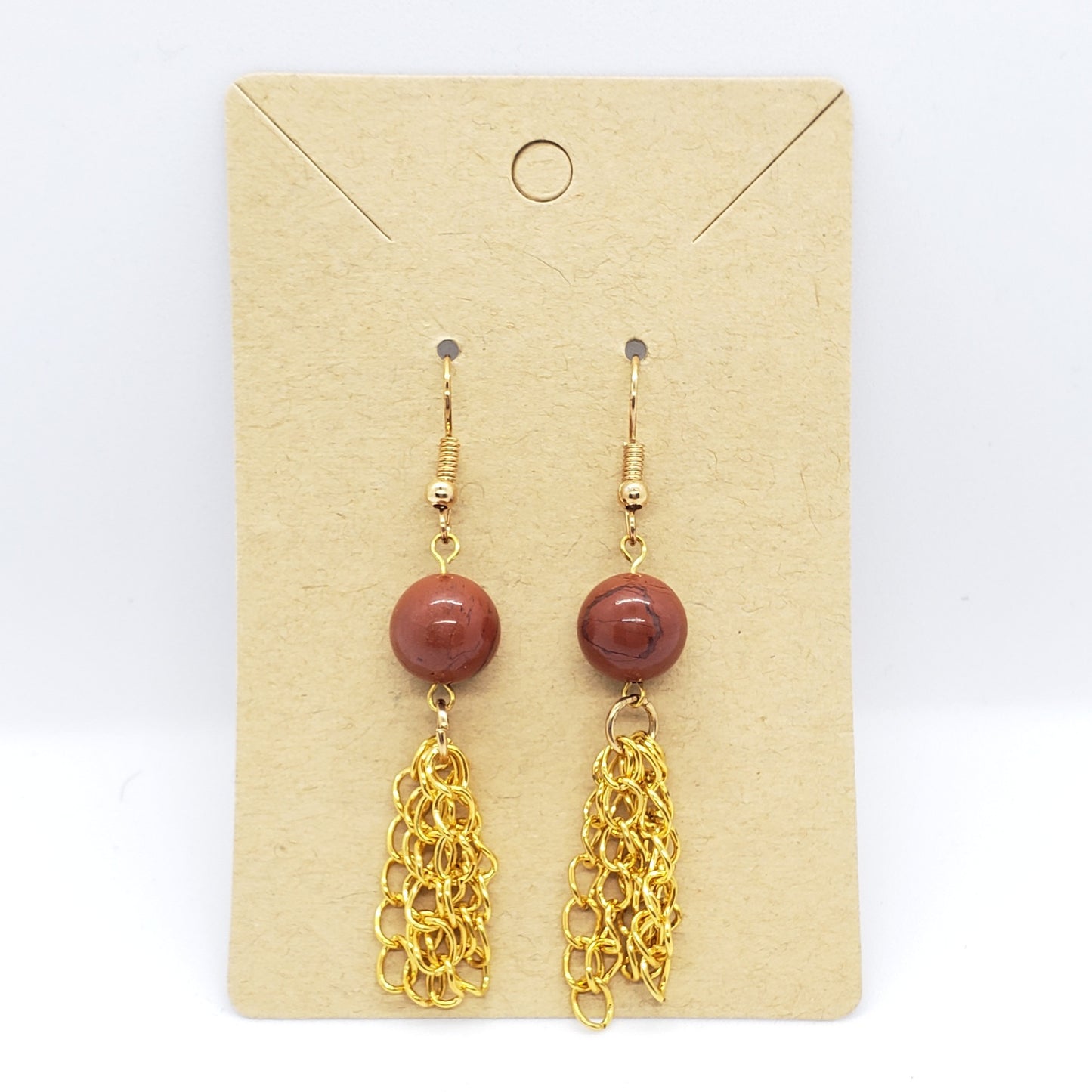 Jasper Dangle Earrings