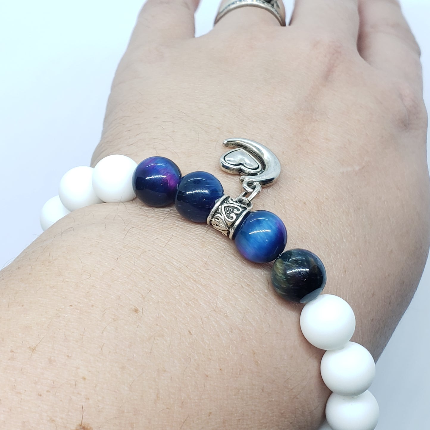 Galaxy Crescent Elastic Stretch Bracelet