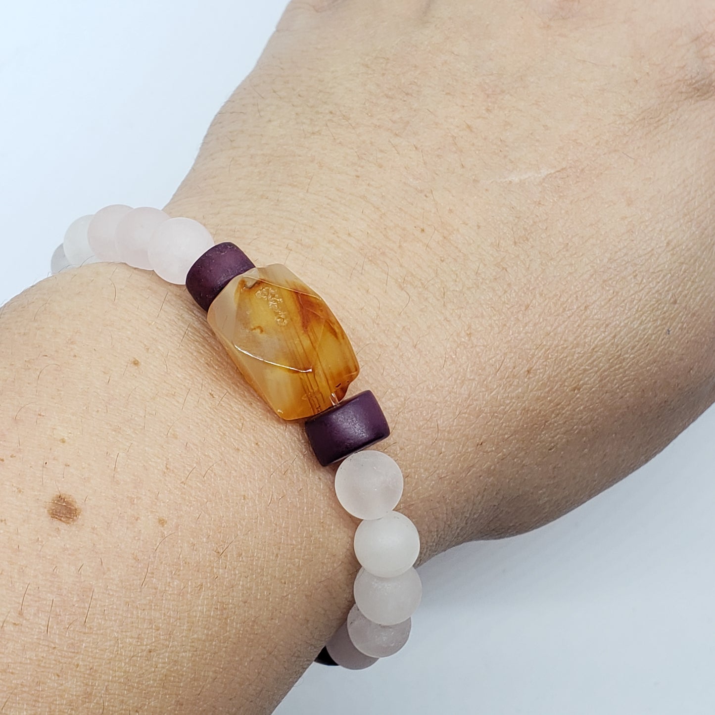 Frosty Elastic Stretch Bracelet