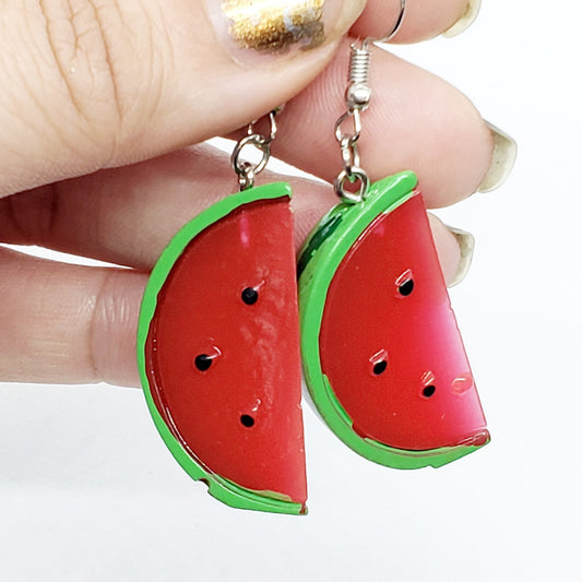 Watermelon Charm Earrings