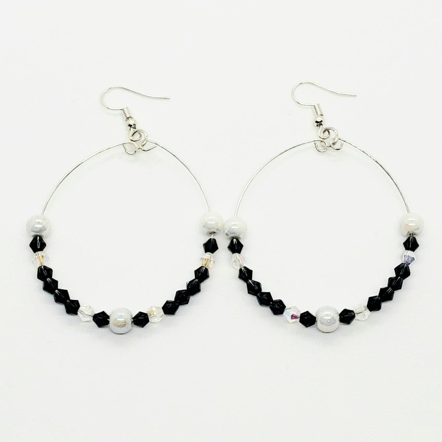 Oreo Hoop Earrings