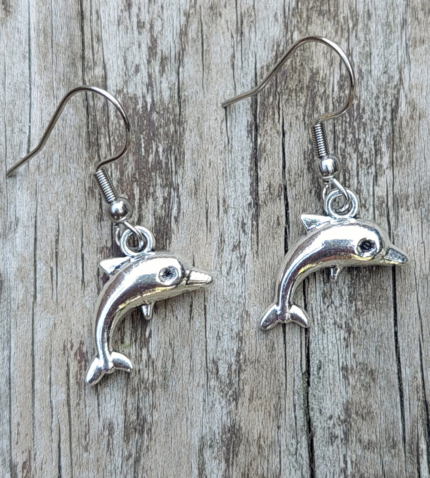 Dolphin Charm Earrings