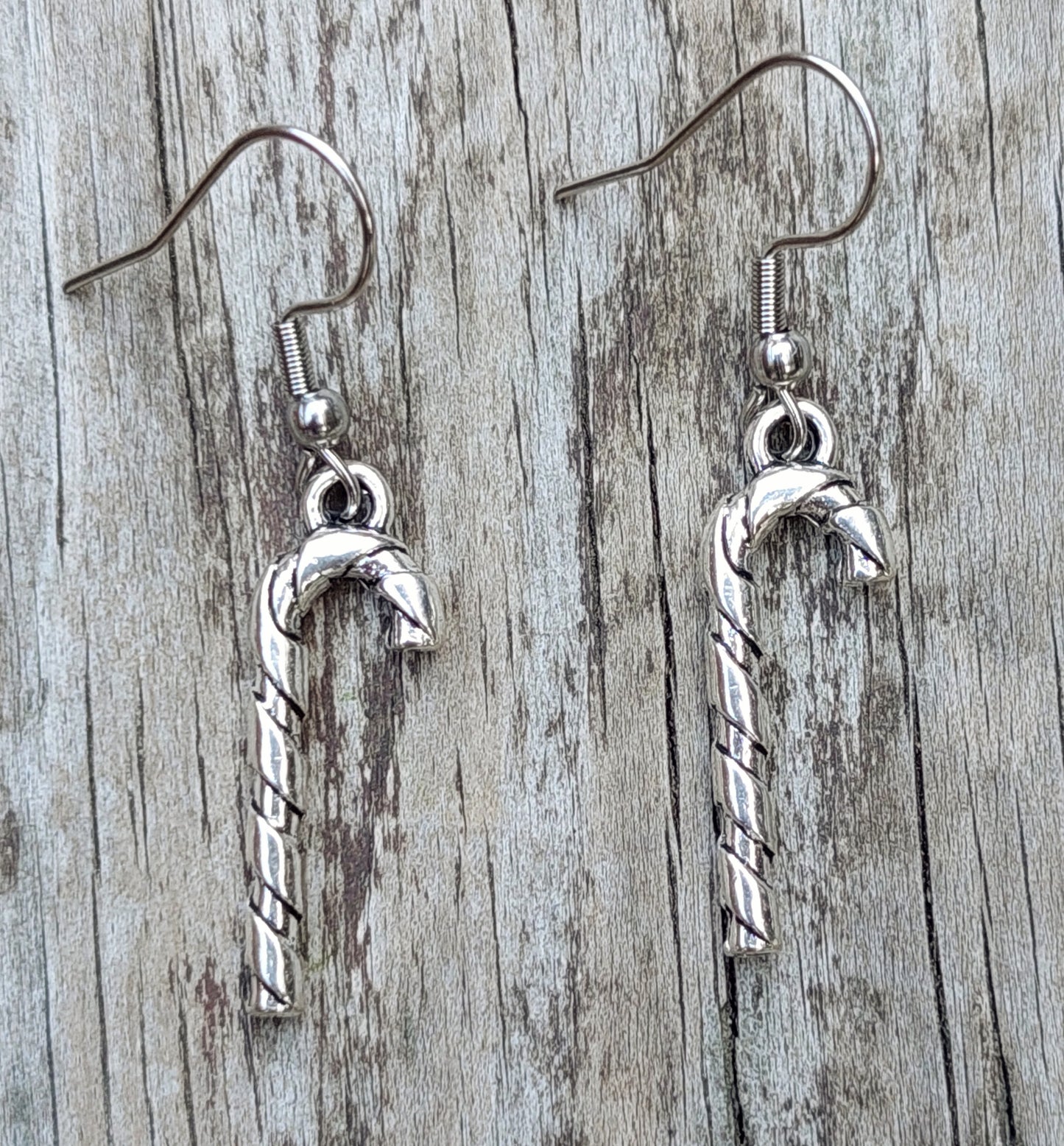 Cane Charm Earrings