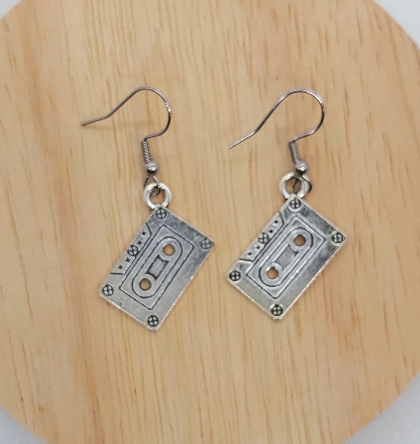 Cassette Charm Earrings