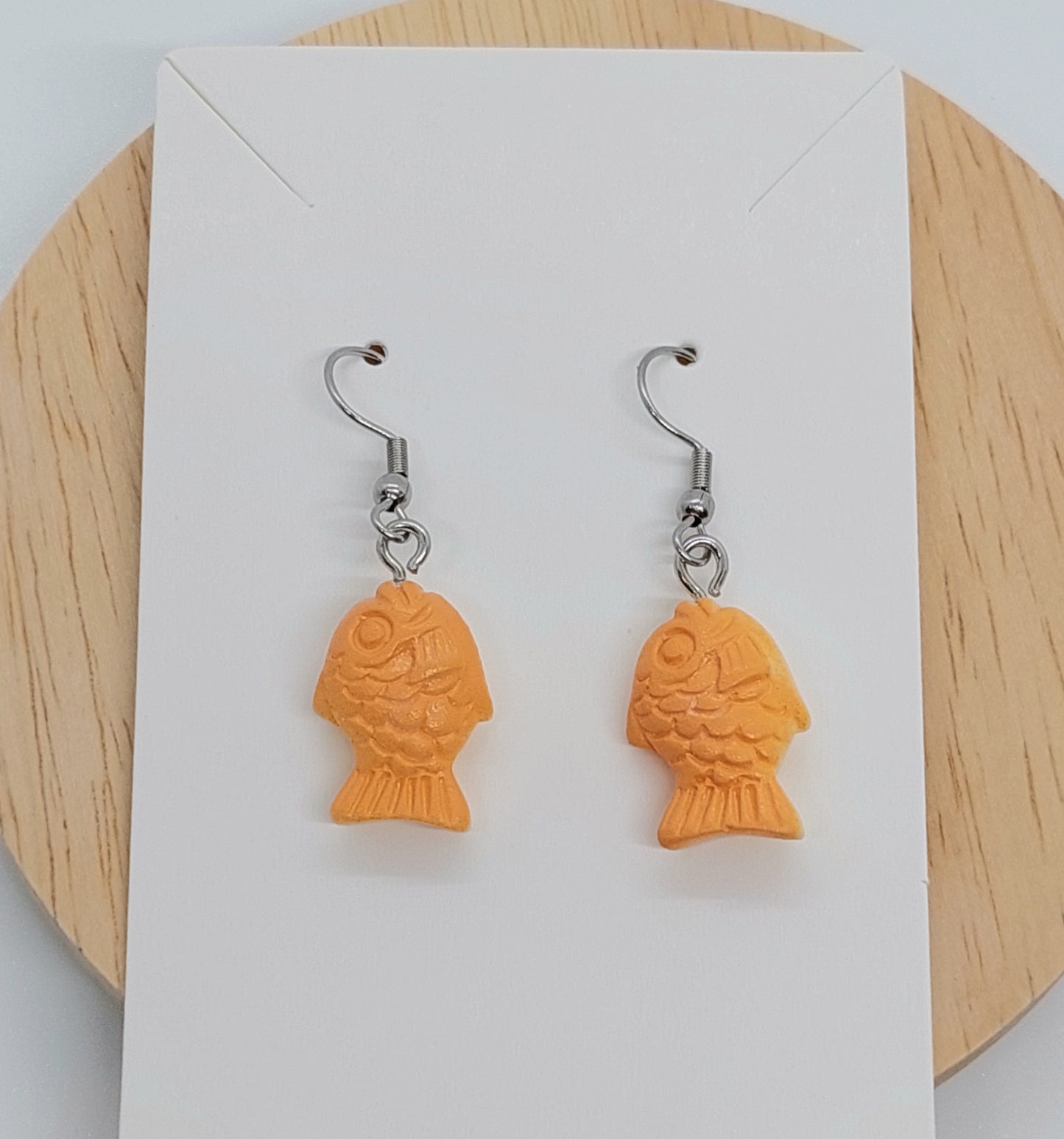 Goldfish Charm Earrings