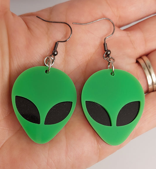 Alien Charm Earrings