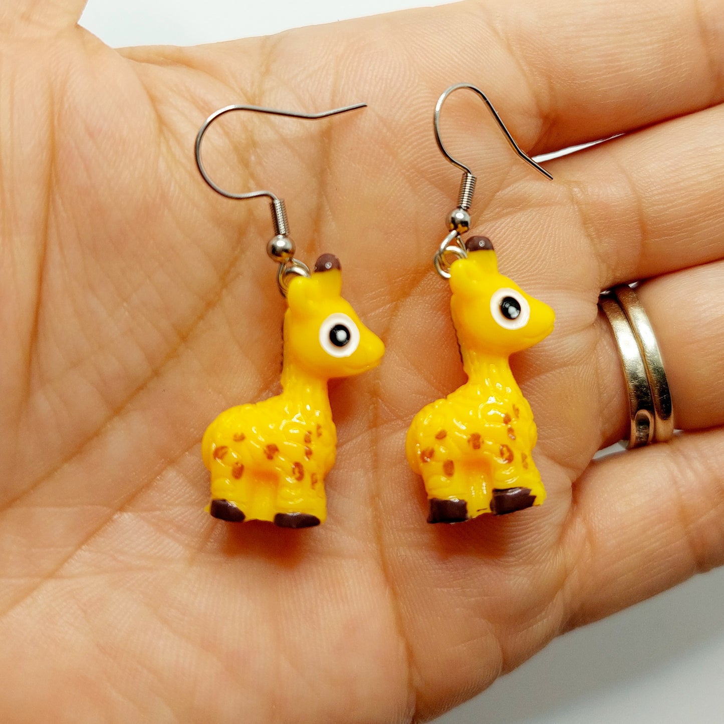 Giraffe Charm Earrings