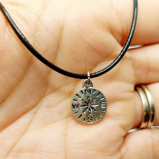 Compass Charm Necklace