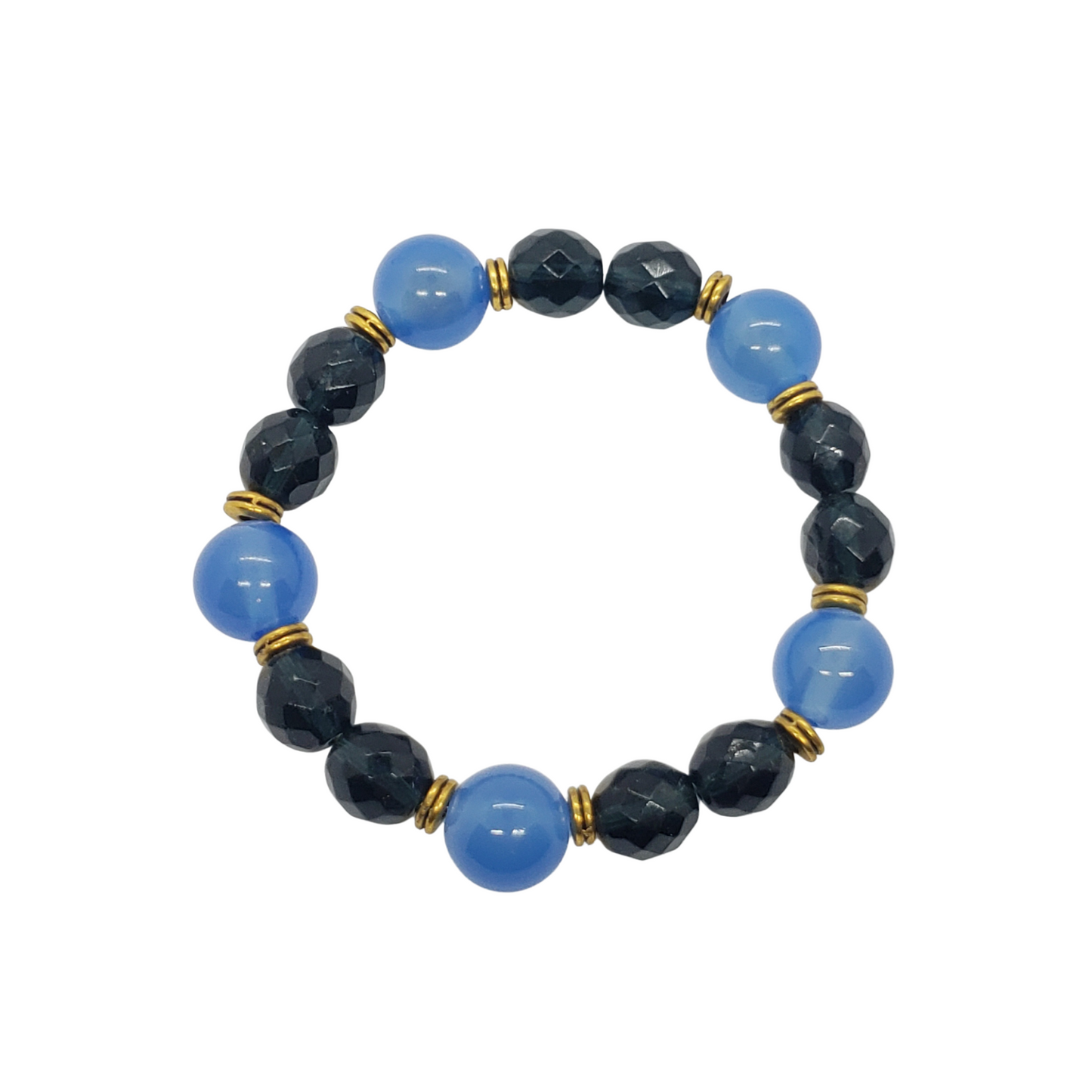 Blues Elastic Stretch Bracelet