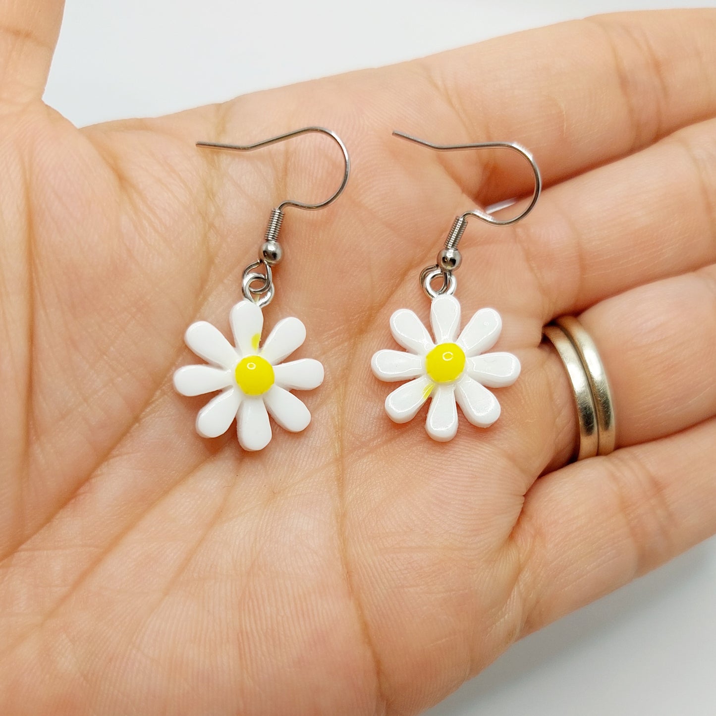 Daisy Charm Earrings