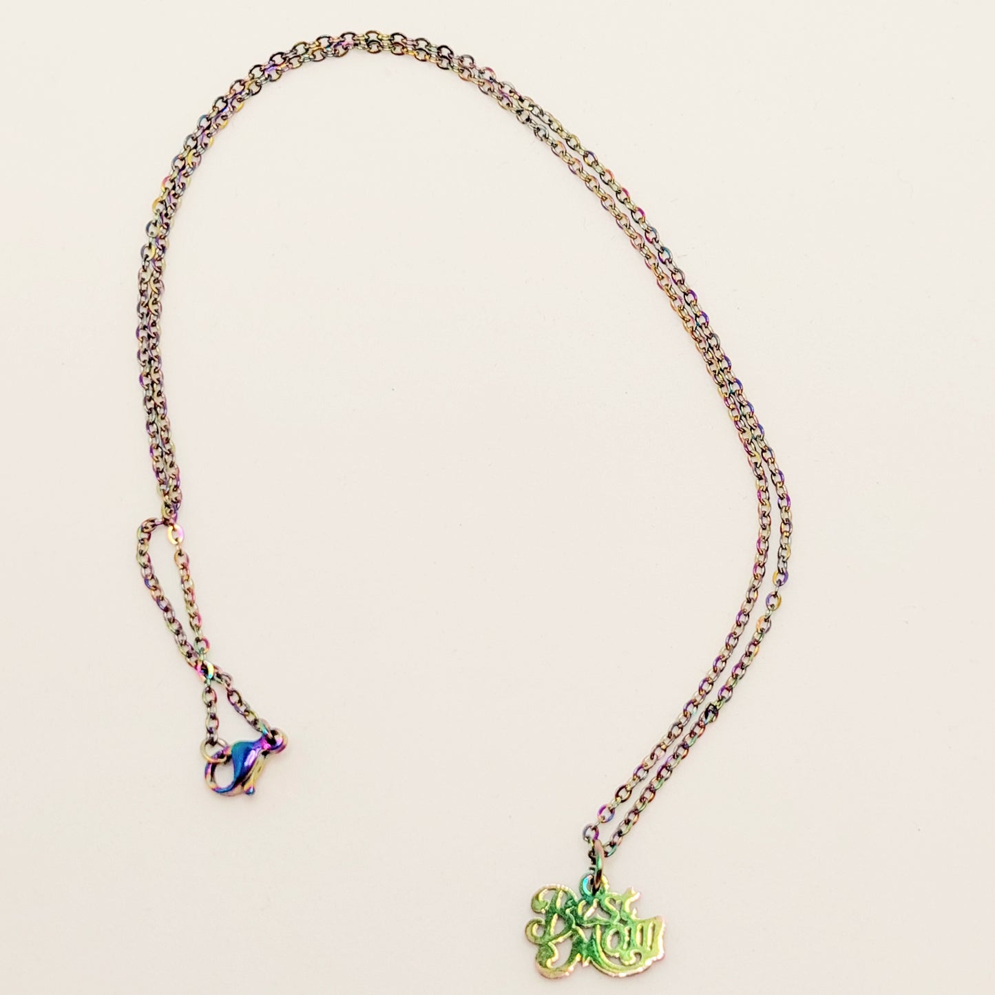 Best Mom Charm Necklace