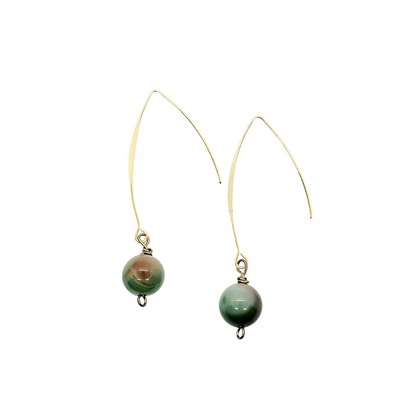 Agate Drop Earrings