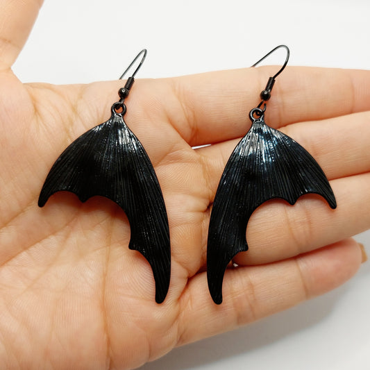 Bat Wings Charm Earrings