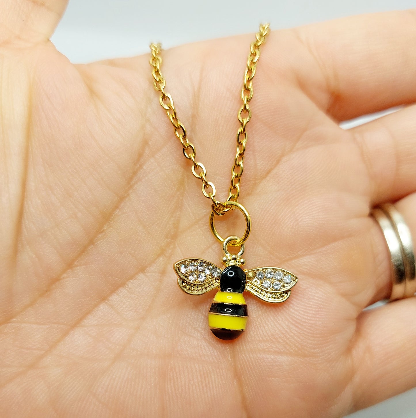 Bee Charm Necklace