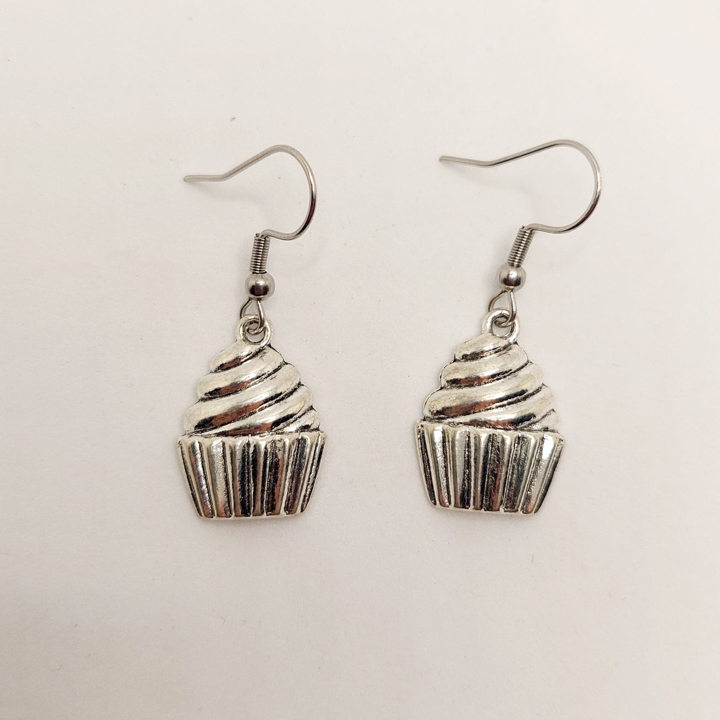 Cupcake Charm Earrings