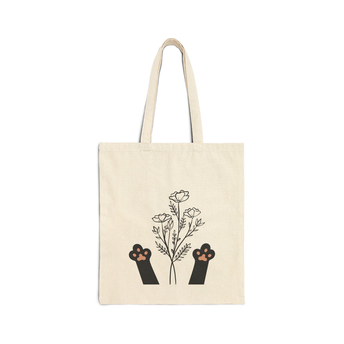 Cat Paws Tote Bag