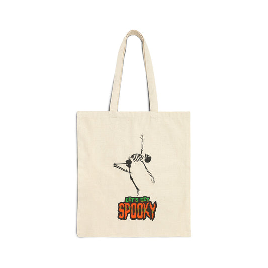 Get Spooky Skeleton Tote Bag