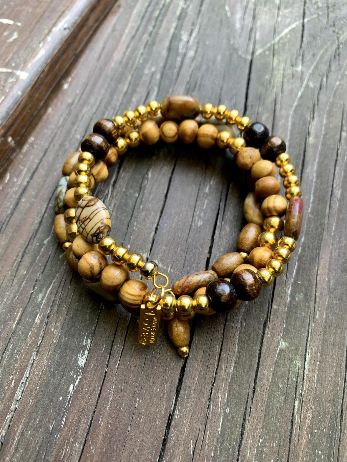 Woodsy Wrap Around Bracelet