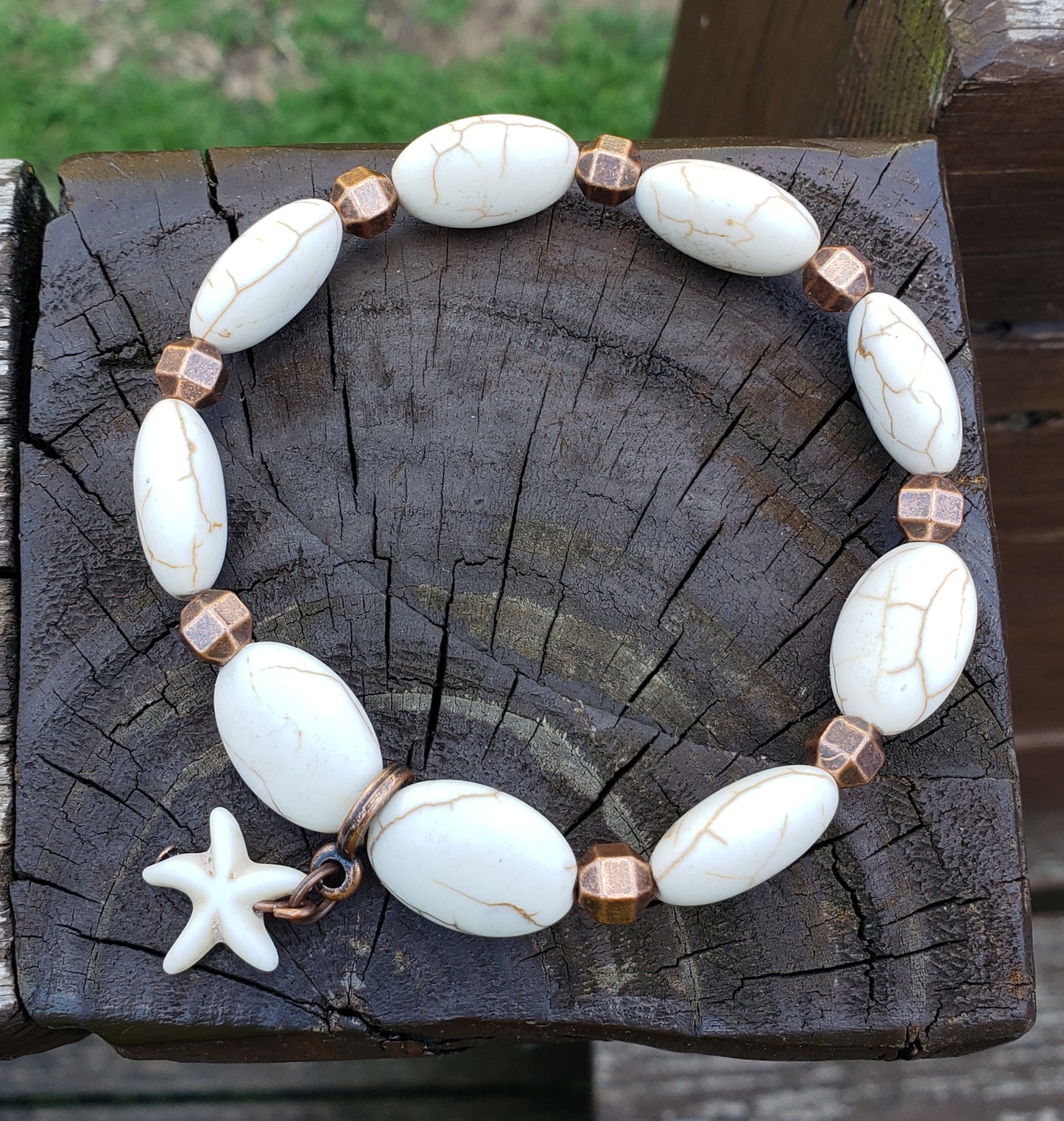 Starfish Elastic Stretch Bracelet